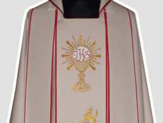 Embroidered chasuble
