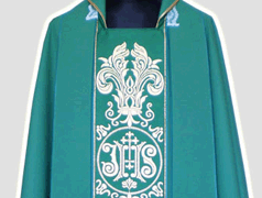 Simple chasuble